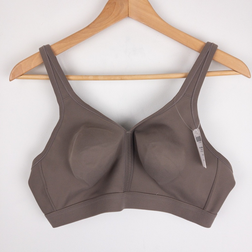Soma Taupe Wireless Full-Coverage Sports Bra